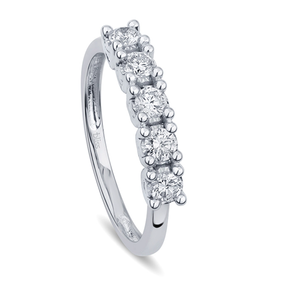 Anello Bliss Donna Rugiada in Oro bianco Diamante 0.4 Ct 20115761 - 20115761